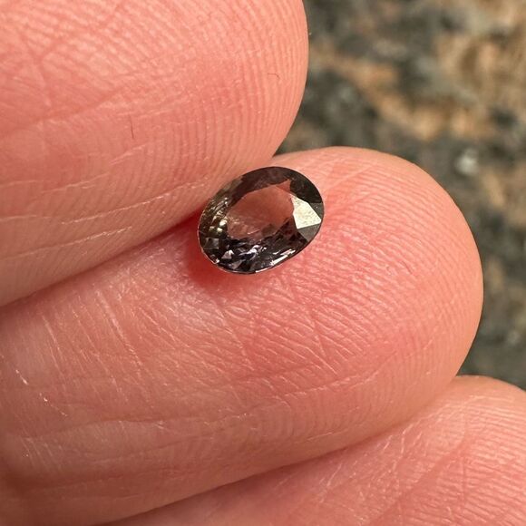 .90ct Rare color changing loose sapphire - oval cut